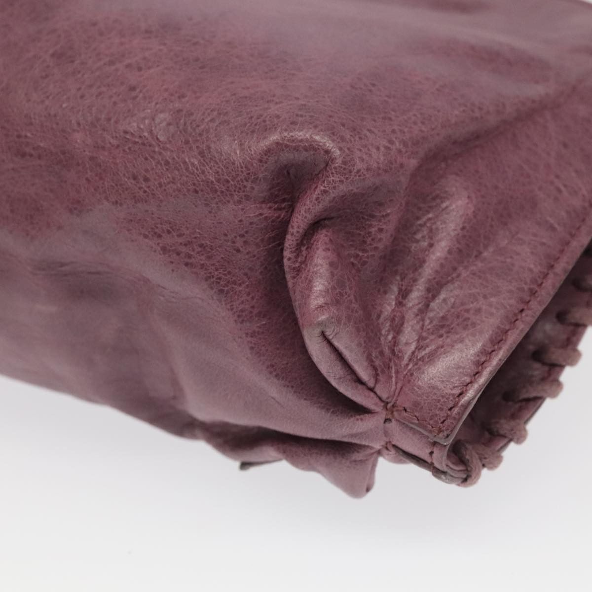 Balenciaga City Purple Leather Shoulder Bag (Pre-Owned) Size ONE SIZE - 15 Thumbnail