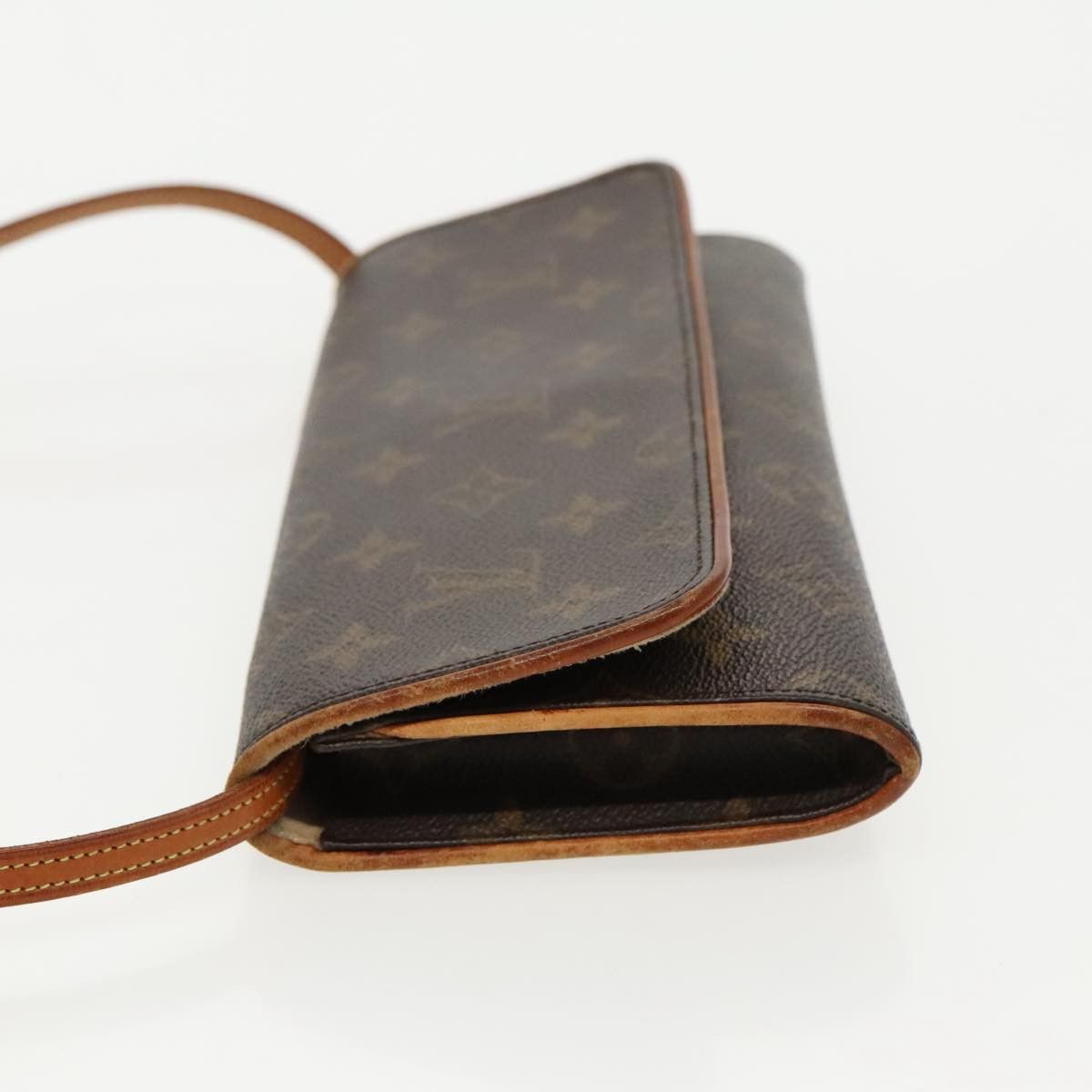 Louis Vuitton Twin Brown Canvas Clutch Bag (Pre-Owned) Size ONE SIZE - 4 Thumbnail