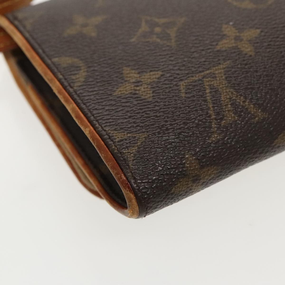 Louis Vuitton Twin Brown Canvas Clutch Bag (Pre-Owned) Size ONE SIZE - 9 Thumbnail