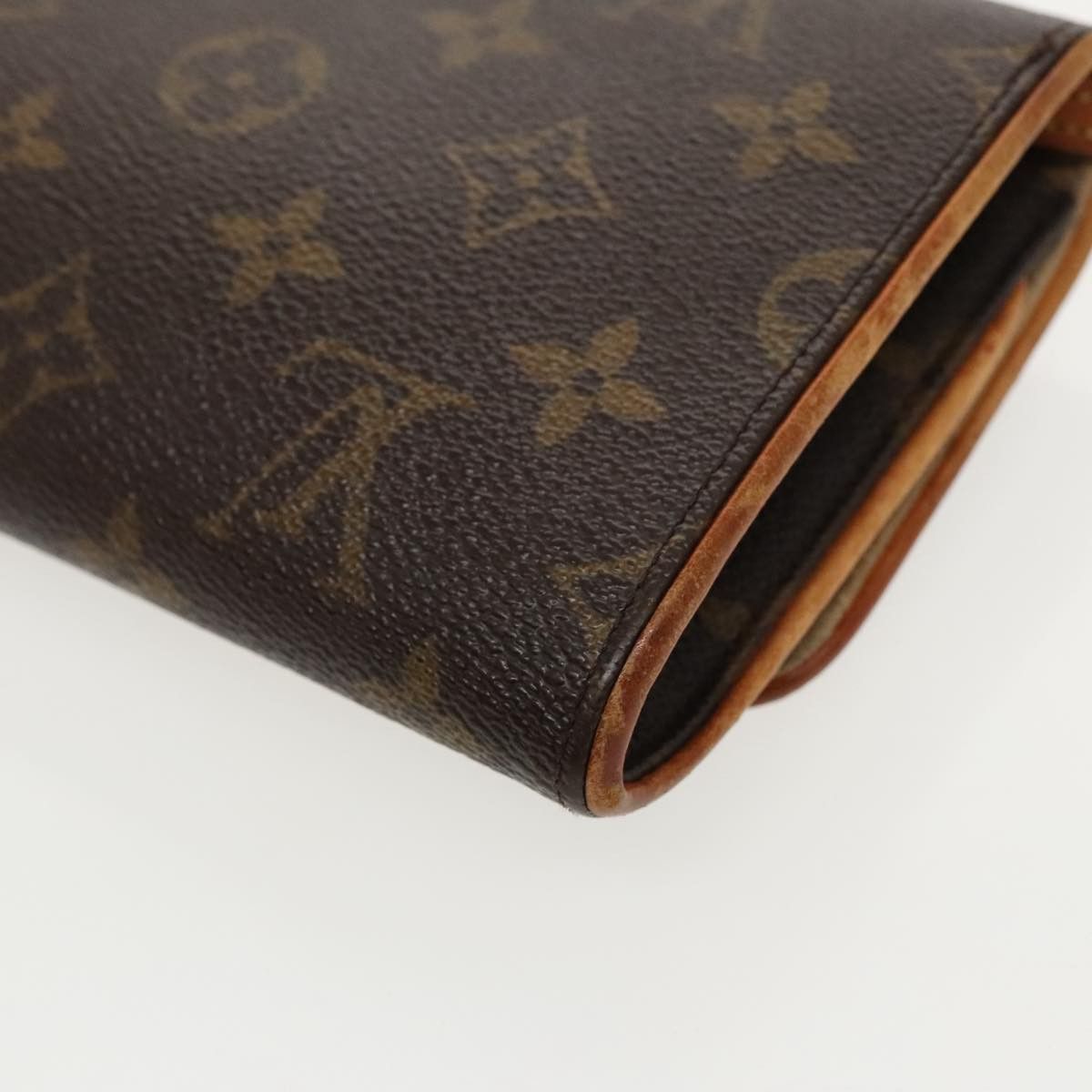 Louis Vuitton Twin Brown Canvas Clutch Bag (Pre-Owned) Size ONE SIZE - 7 Thumbnail
