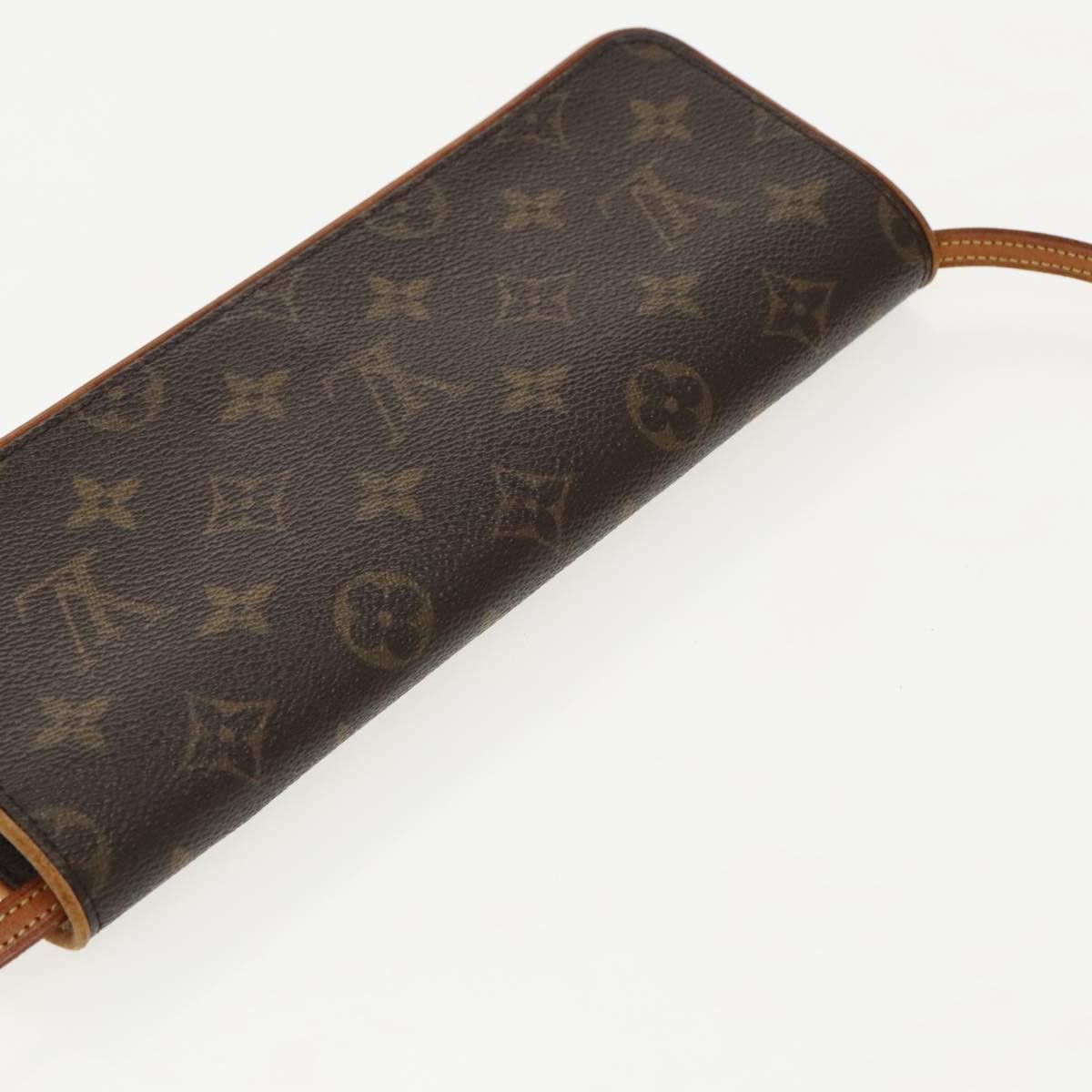 Louis Vuitton Twin Brown Canvas Clutch Bag (Pre-Owned) Size ONE SIZE - 17 Thumbnail