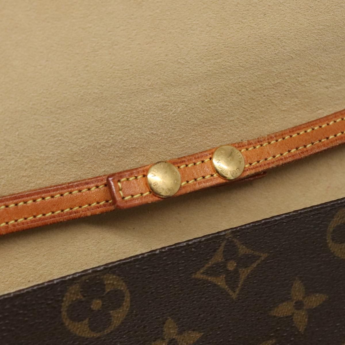 Louis Vuitton Twin Brown Canvas Clutch Bag (Pre-Owned) Size ONE SIZE - 11 Thumbnail