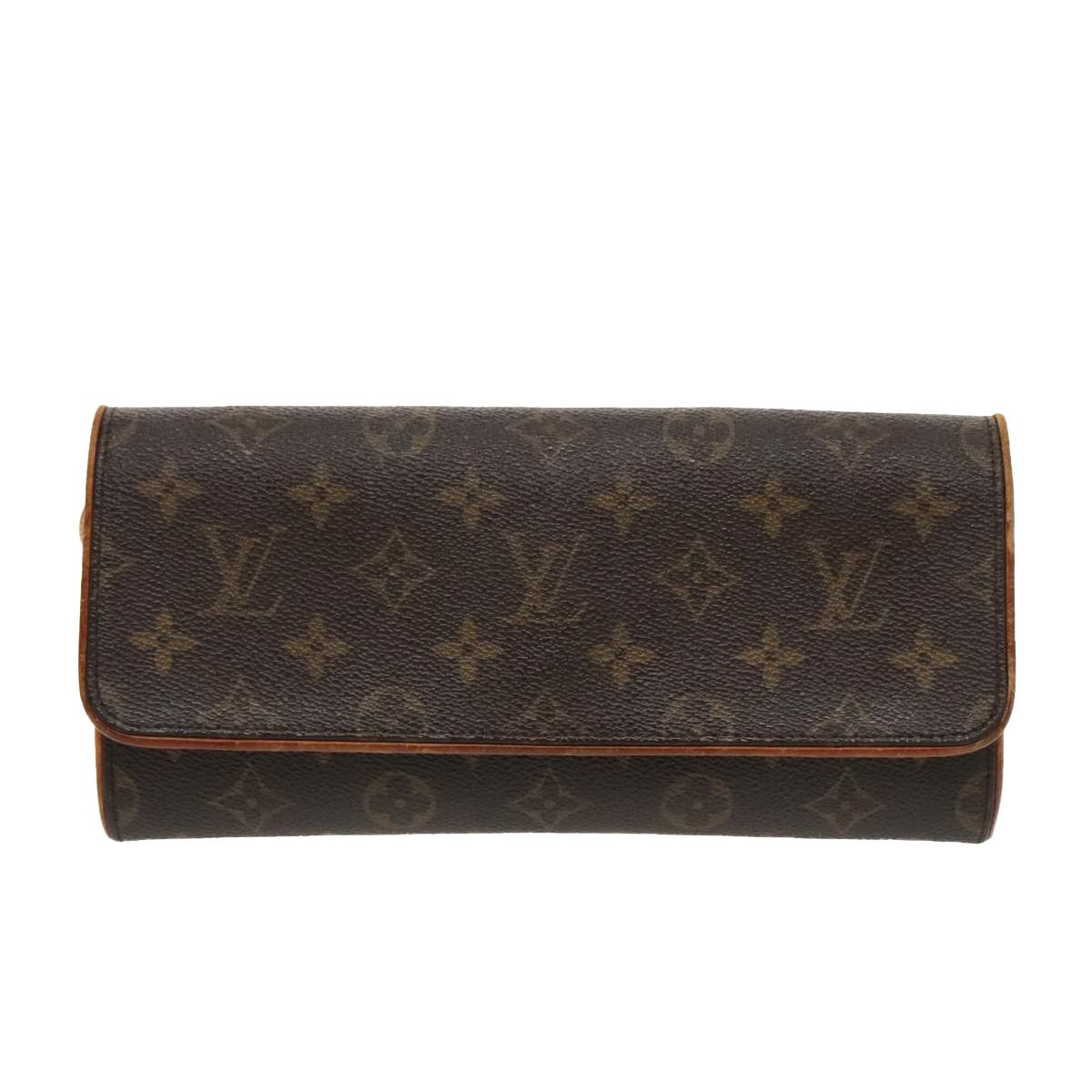 Louis Vuitton Twin Brown Canvas Clutch Bag (Pre-Owned) Size ONE SIZE - 16 Thumbnail