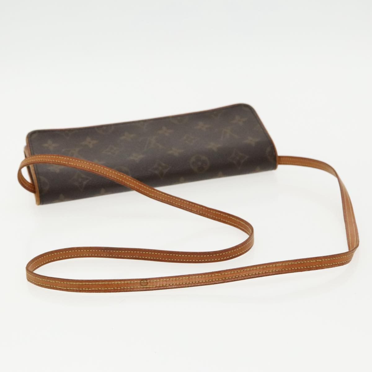 Louis Vuitton Twin Brown Canvas Clutch Bag (Pre-Owned) Size ONE SIZE - 5 Thumbnail