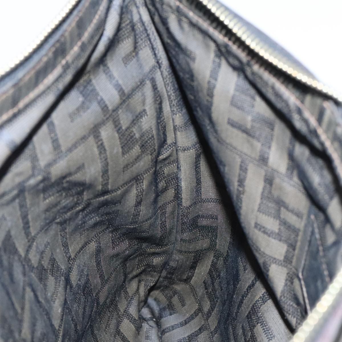 Fendi Zucca Brown Canvas Clutch Bag (Pre-Owned) Size ONE SIZE - 6 Thumbnail