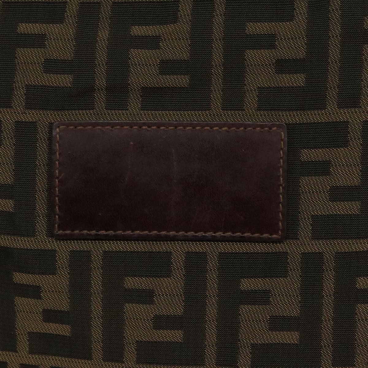 Fendi Zucca Brown Canvas Clutch Bag (Pre-Owned) Size ONE SIZE - 9 Thumbnail