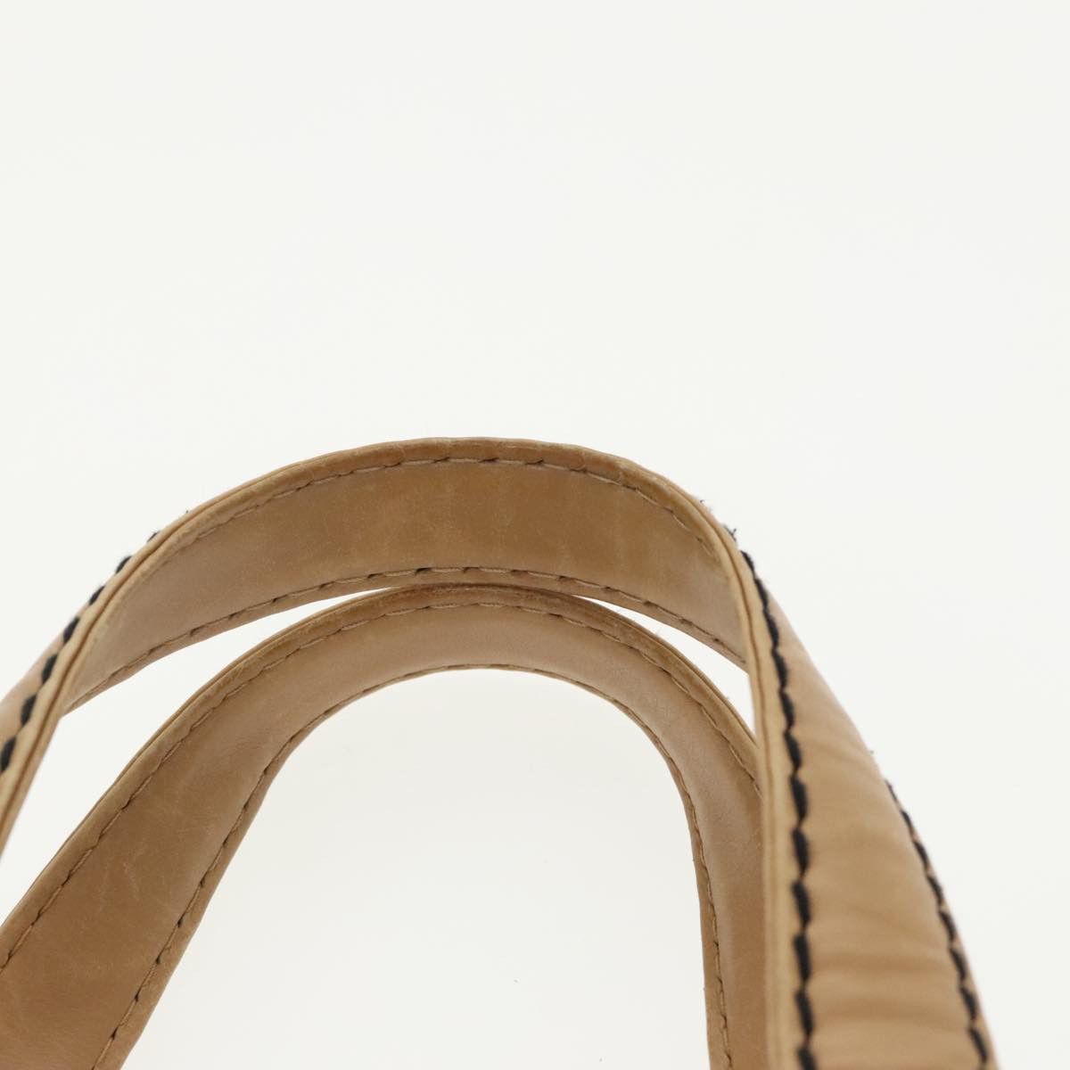 Chanel Wild Stitch Beige Leather Handbag (Pre-Owned) Size ONE SIZE - 15 Thumbnail