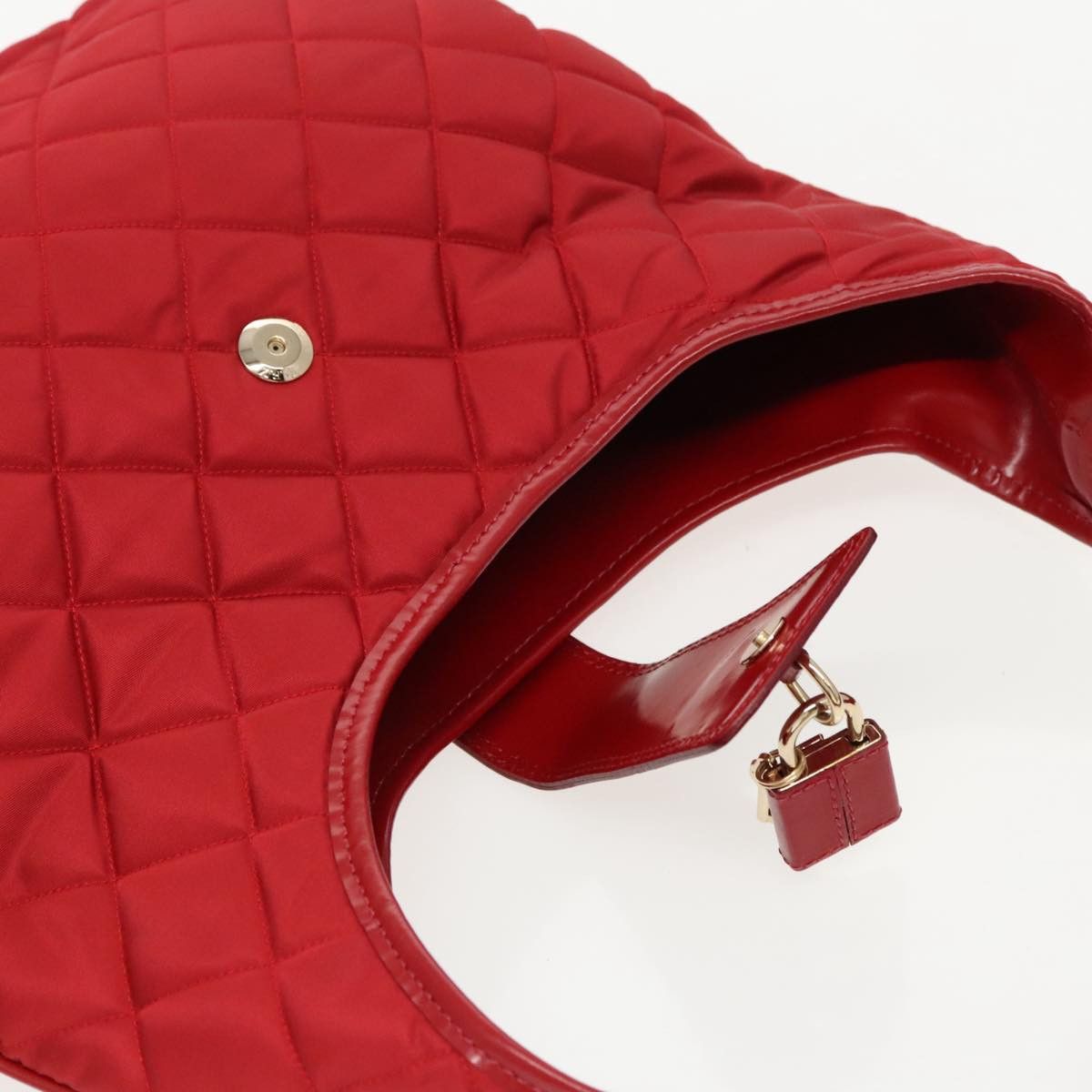 Burberry Red Synthetic Shoulder Bag (Pre-Owned) Size ONE SIZE - 18 Thumbnail