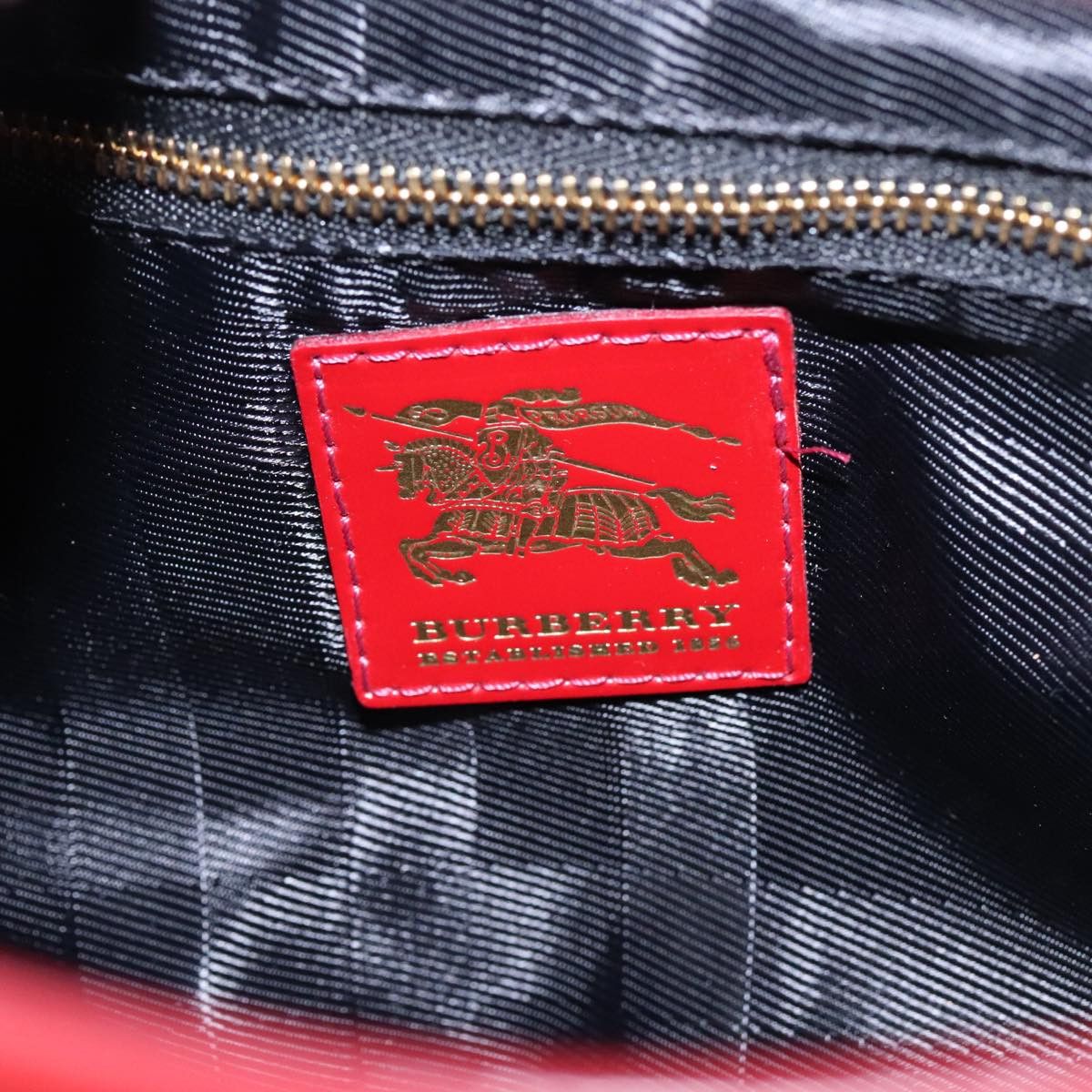 Burberry Red Synthetic Shoulder Bag (Pre-Owned) Size ONE SIZE - 14 Thumbnail