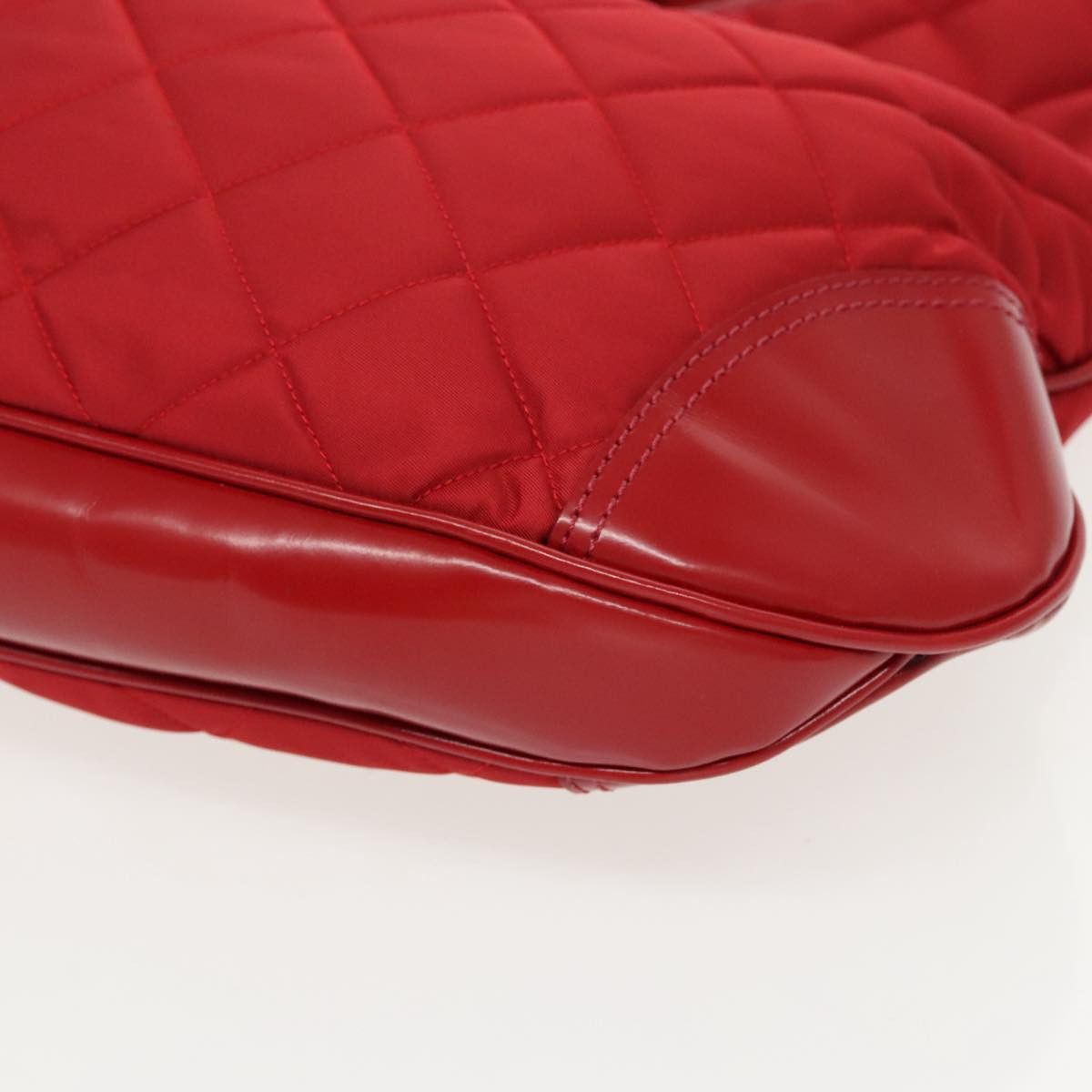 Burberry Red Synthetic Shoulder Bag (Pre-Owned) Size ONE SIZE - 7 Thumbnail