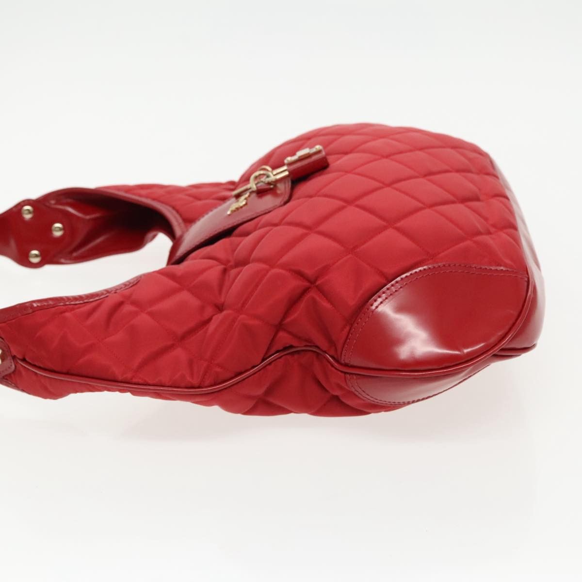 Burberry Red Synthetic Shoulder Bag (Pre-Owned) Size ONE SIZE - 4 Thumbnail