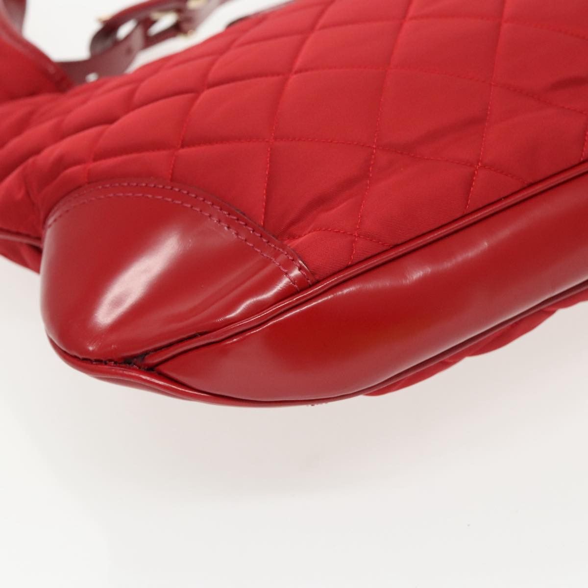 Burberry Red Synthetic Shoulder Bag (Pre-Owned) Size ONE SIZE - 9 Thumbnail