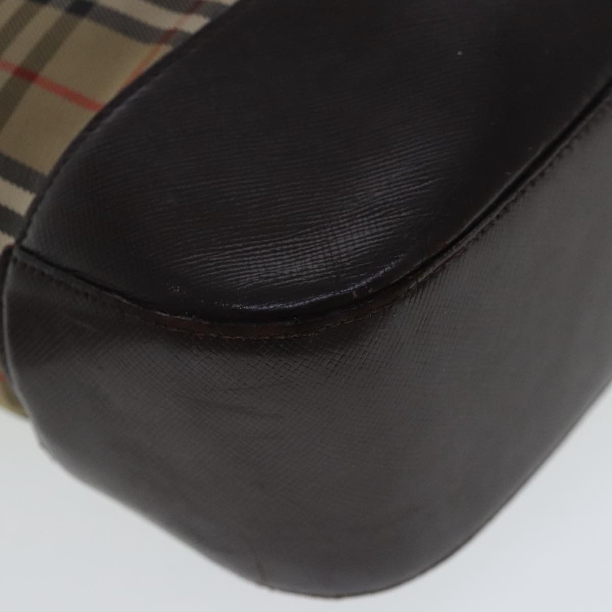 Burberry Nova Check Beige Canvas Tote Bag (Pre-Owned) Size ONE SIZE - 8 Thumbnail