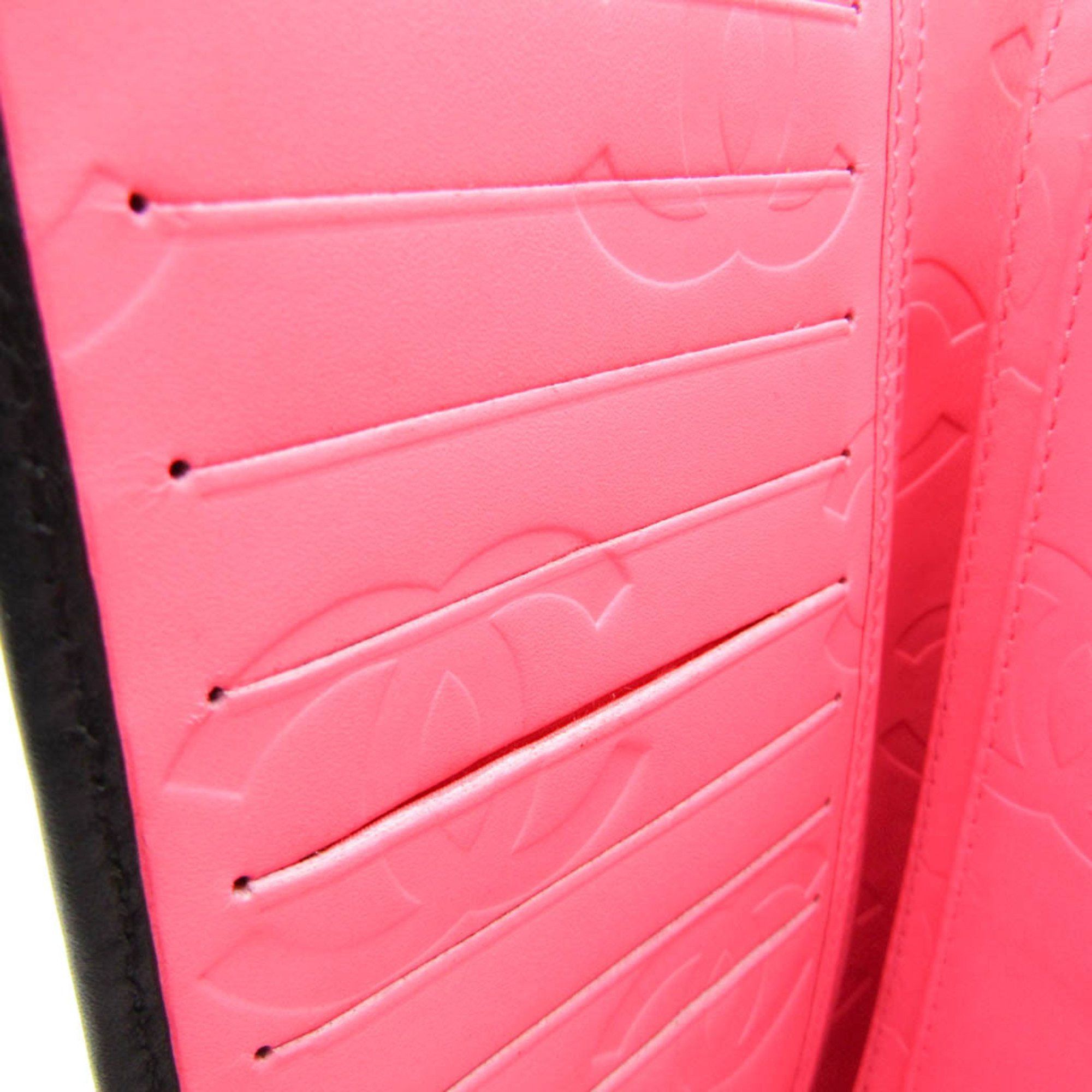 Chanel Cambon Line Black Leather Wallet (Pre-Owned) Size ONE SIZE - 19 Thumbnail
