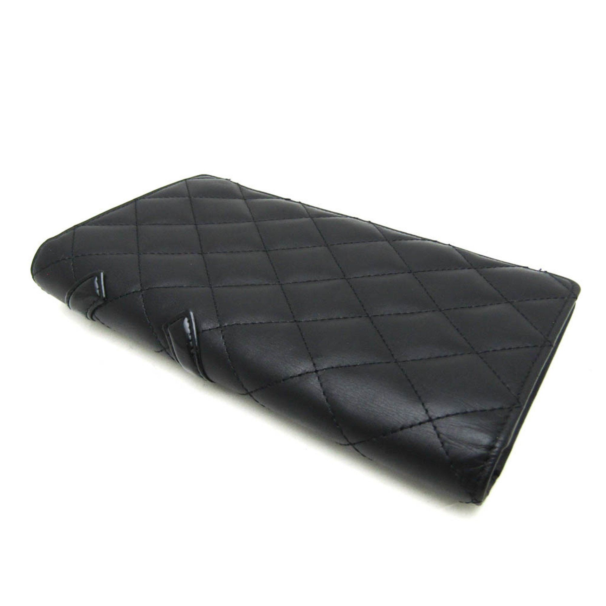 Chanel Cambon Line Black Leather Wallet (Pre-Owned) Size ONE SIZE - 2 Thumbnail