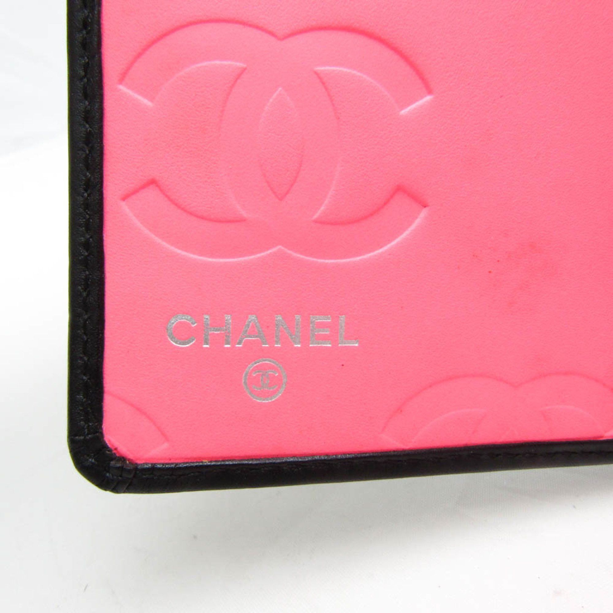 Chanel Cambon Line Black Leather Wallet (Pre-Owned) Size ONE SIZE - 11 Thumbnail