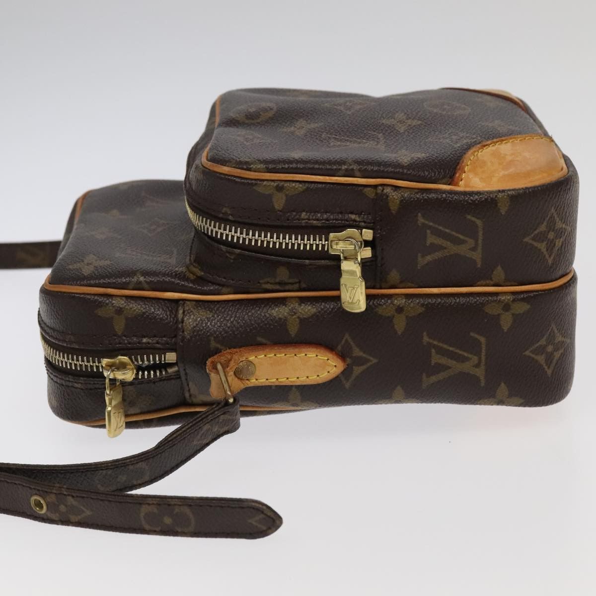 Louis Vuitton Amazon Brown Canvas Shoulder Bag (Pre-Owned) Size ONE SIZE - 12 Thumbnail