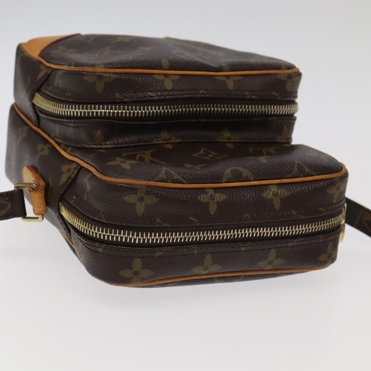 Louis Vuitton Amazon Brown Canvas Shoulder Bag (Pre-Owned) Size ONE SIZE - 13 Thumbnail