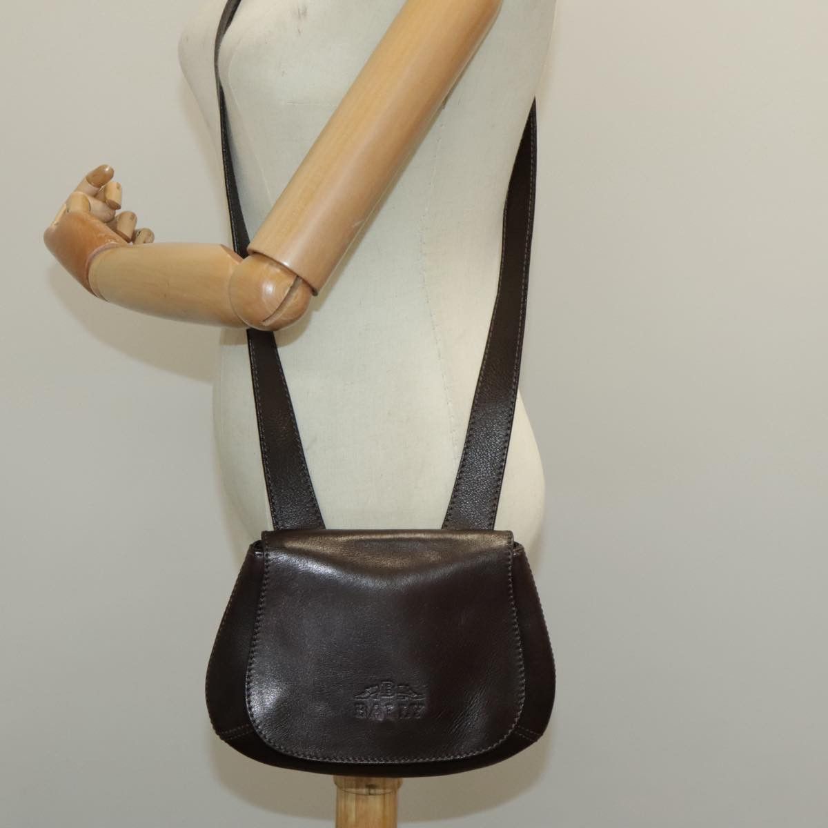 Bally Black Leather Shoulder Bag (Pre-Owned) Size ONE SIZE - 13 Thumbnail