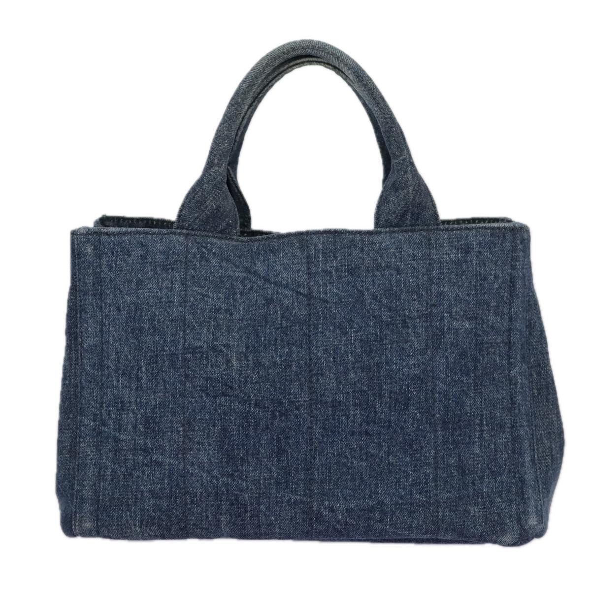 Prada Canapa Blue Denim - Jeans Handbag (Pre-Owned) Size ONE SIZE - 2 Thumbnail