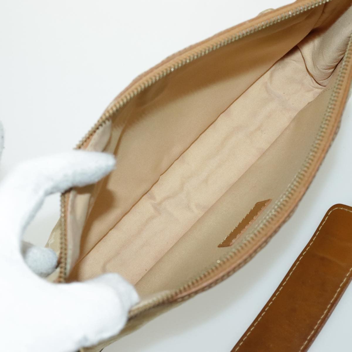 Louis Vuitton Catherine Beige Canvas Shoulder Bag (Pre-Owned) Size ONE SIZE - 12 Thumbnail