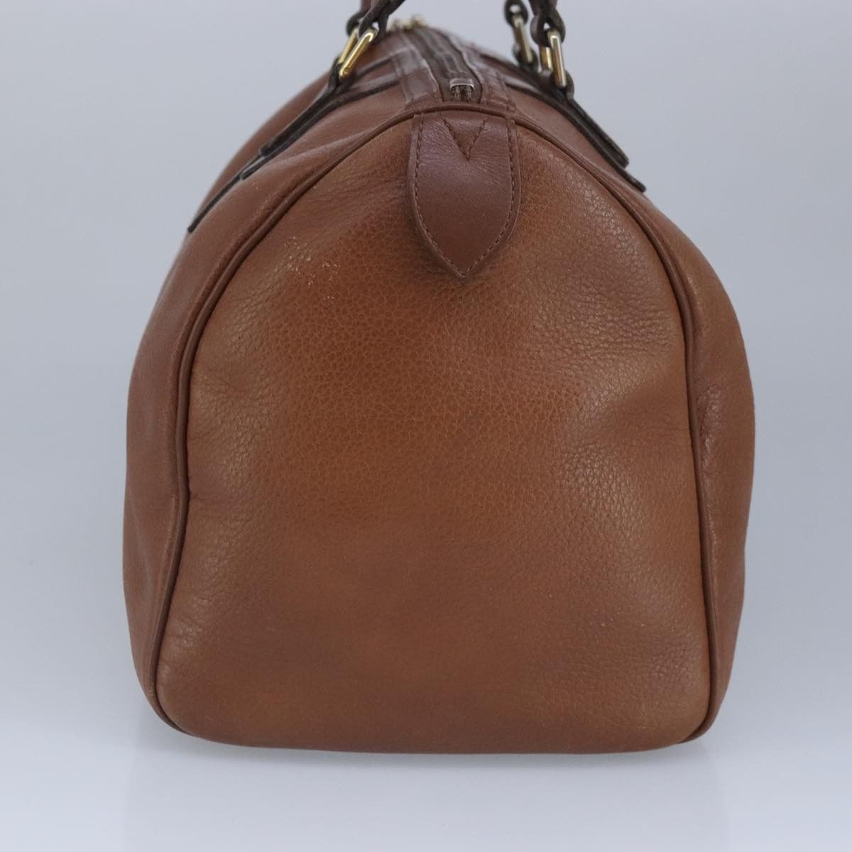 Burberry Brown Leather Handbag (Pre-Owned) Size ONE SIZE - 5 Thumbnail