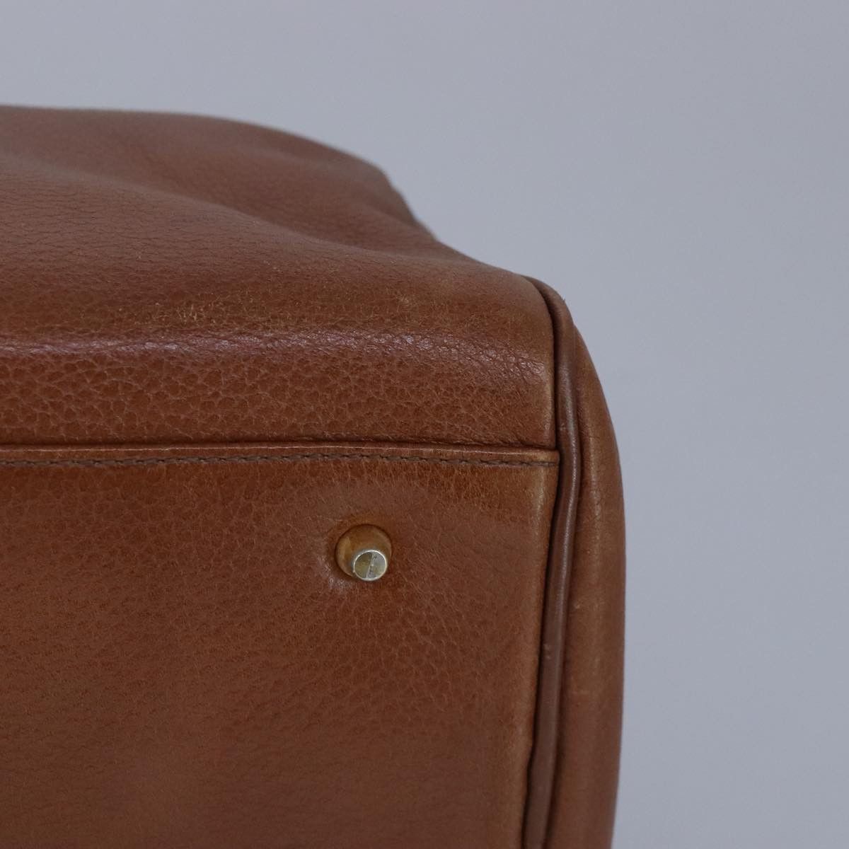 Burberry Brown Leather Handbag (Pre-Owned) Size ONE SIZE - 11 Thumbnail