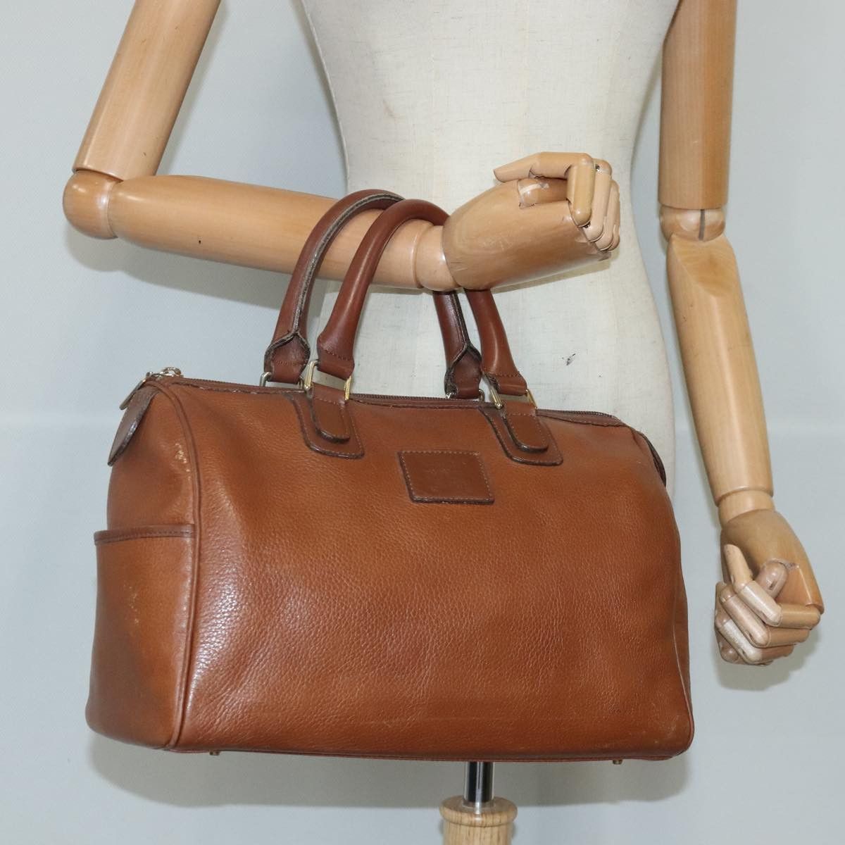 Burberry Brown Leather Handbag (Pre-Owned) Size ONE SIZE - 20 Thumbnail
