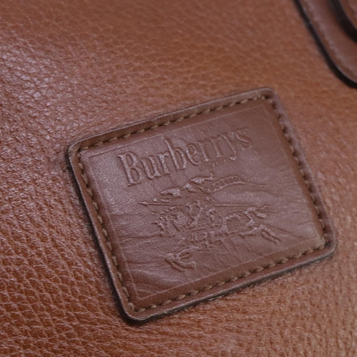 Burberry Brown Leather Handbag (Pre-Owned) Size ONE SIZE - 15 Thumbnail