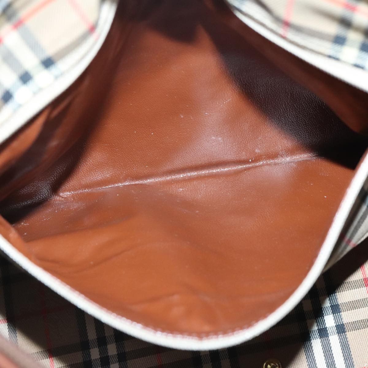 Burberry Brown Leather Handbag (Pre-Owned) Size ONE SIZE - 19 Thumbnail