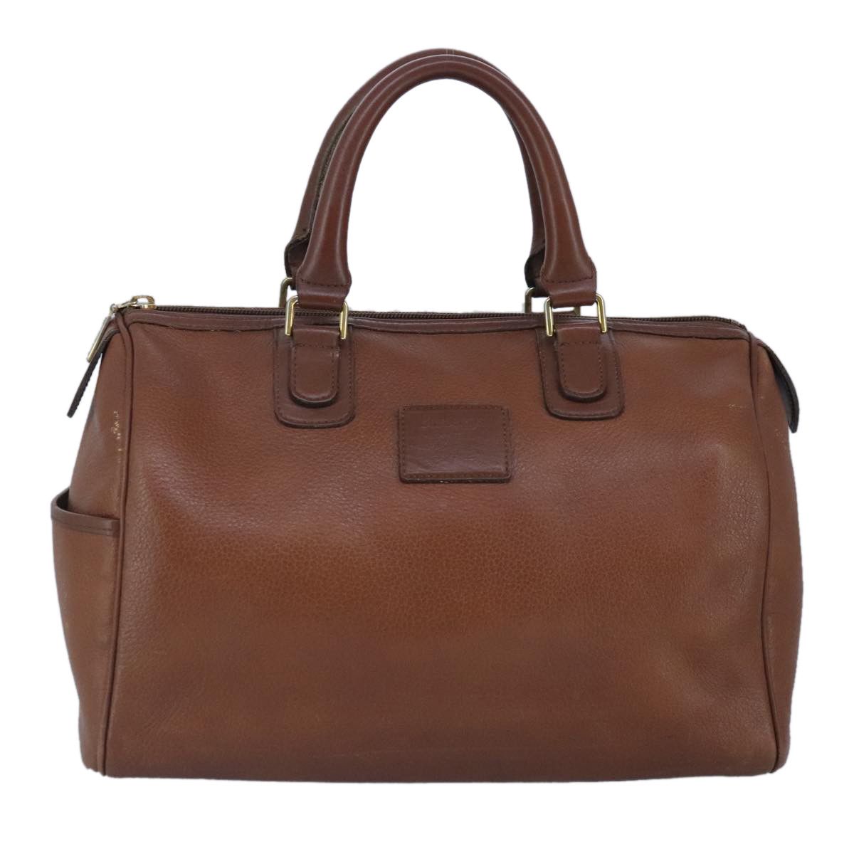 Burberry Brown Leather Handbag (Pre-Owned) Size ONE SIZE - 2 Thumbnail