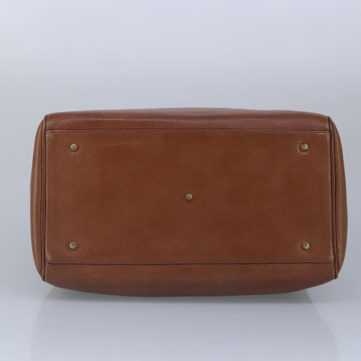 Burberry Brown Leather Handbag (Pre-Owned) Size ONE SIZE - 9 Thumbnail