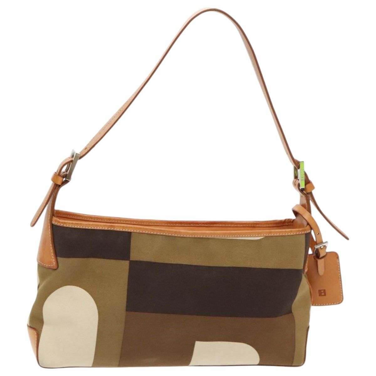 Bally Brown Canvas Shoulder Bag (Pre-Owned) Size ONE SIZE - 17 Thumbnail