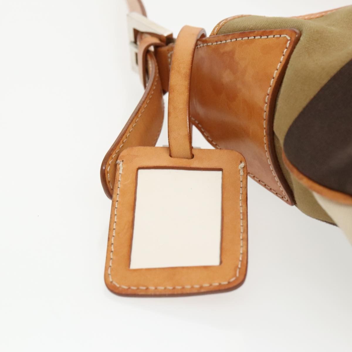 Bally Brown Canvas Shoulder Bag (Pre-Owned) Size ONE SIZE - 19 Thumbnail