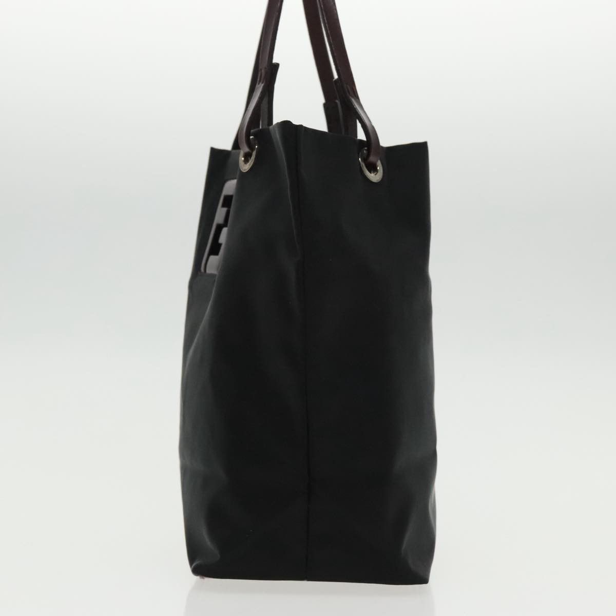 Fendi Ff Black Synthetic Handbag (Pre-Owned) Size ONE SIZE - 3 Thumbnail