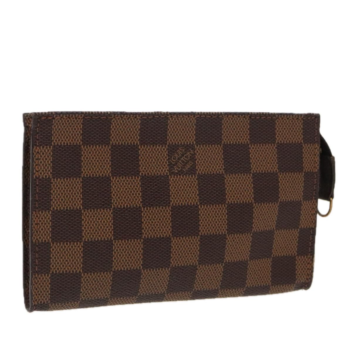 Louis Vuitton Marais Brown Canvas Clutch Bag (Pre-Owned) Size ONE SIZE - 15 Thumbnail