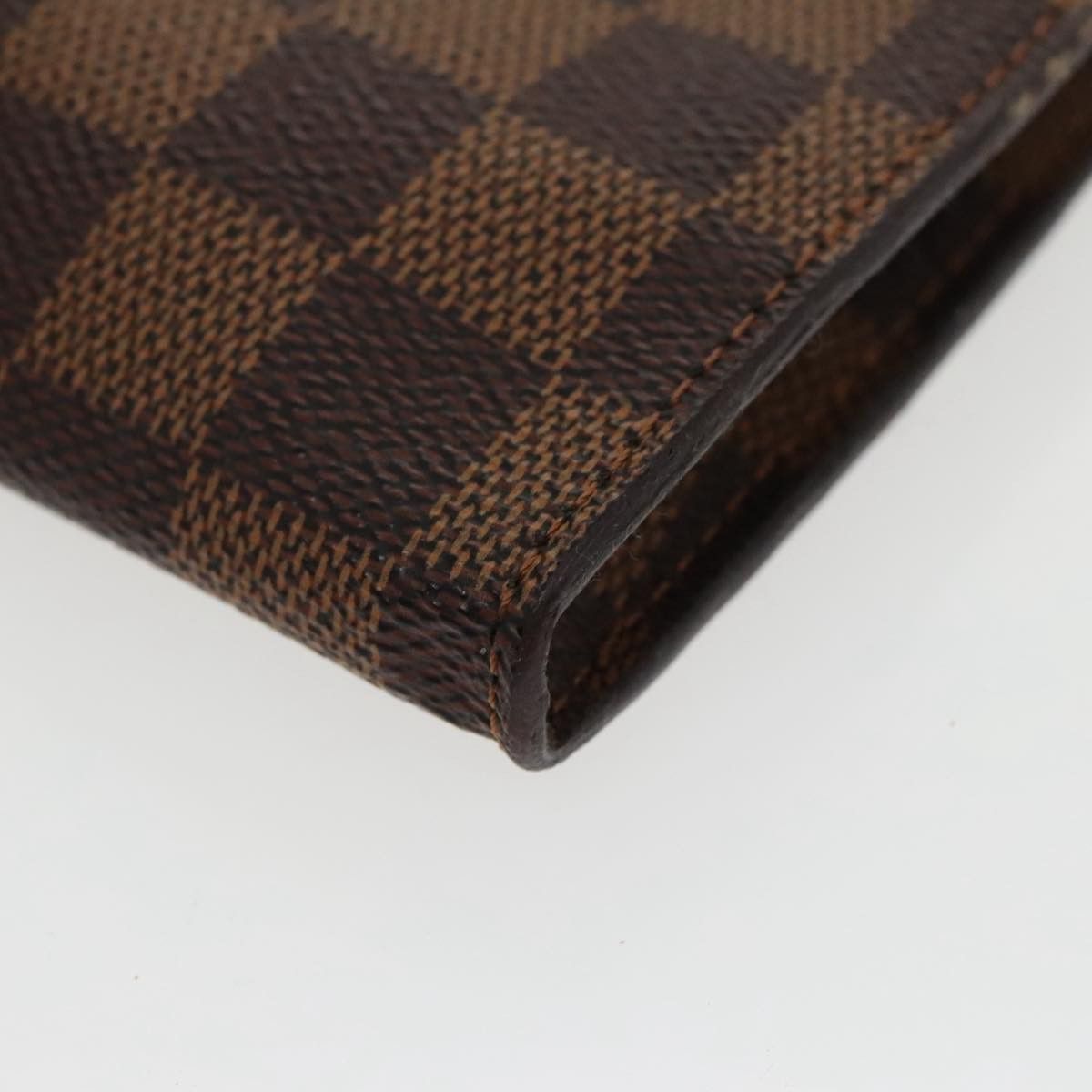 Louis Vuitton Marais Brown Canvas Clutch Bag (Pre-Owned) Size ONE SIZE - 8 Thumbnail