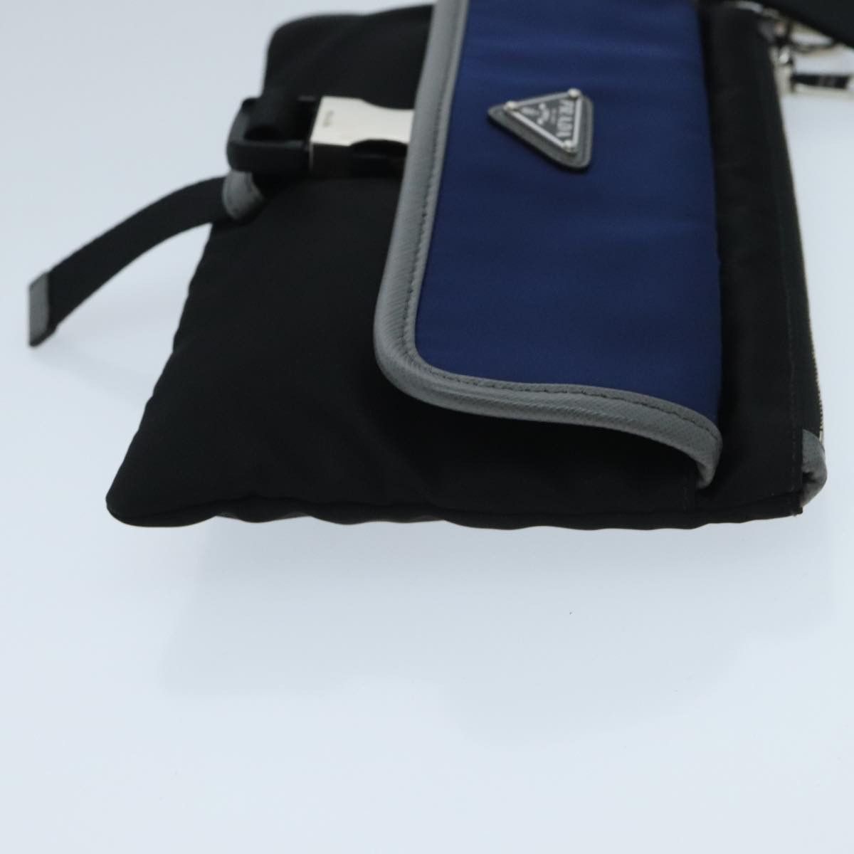 Prada Black Synthetic Clutch Bag (Pre-Owned) Size ONE SIZE - 14 Thumbnail