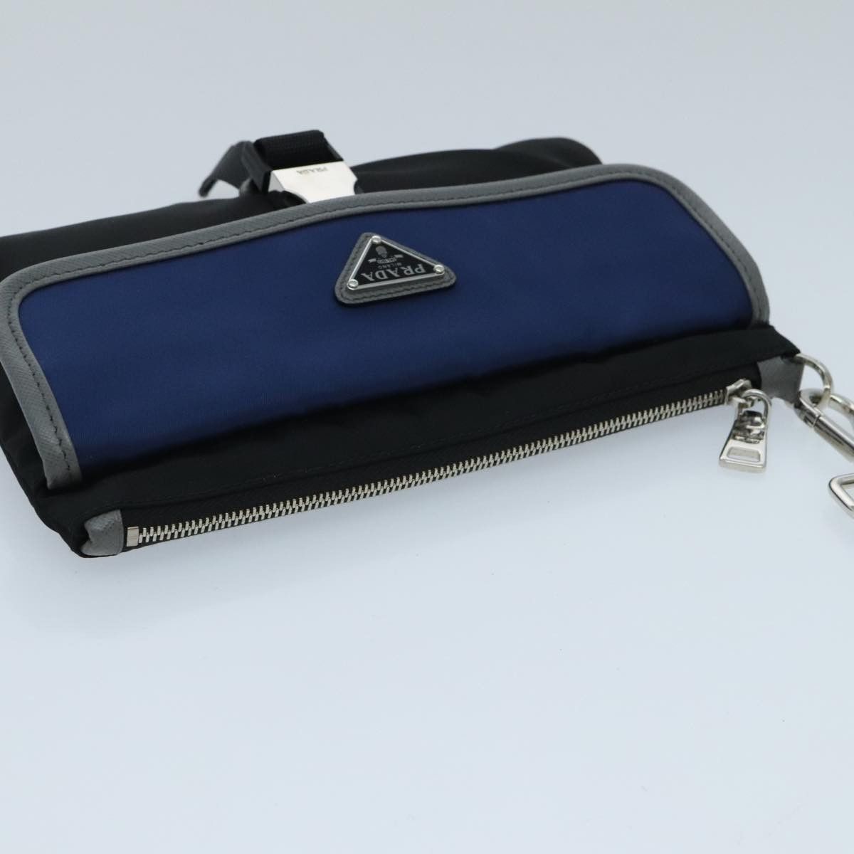Prada Black Synthetic Clutch Bag (Pre-Owned) Size ONE SIZE - 6 Thumbnail