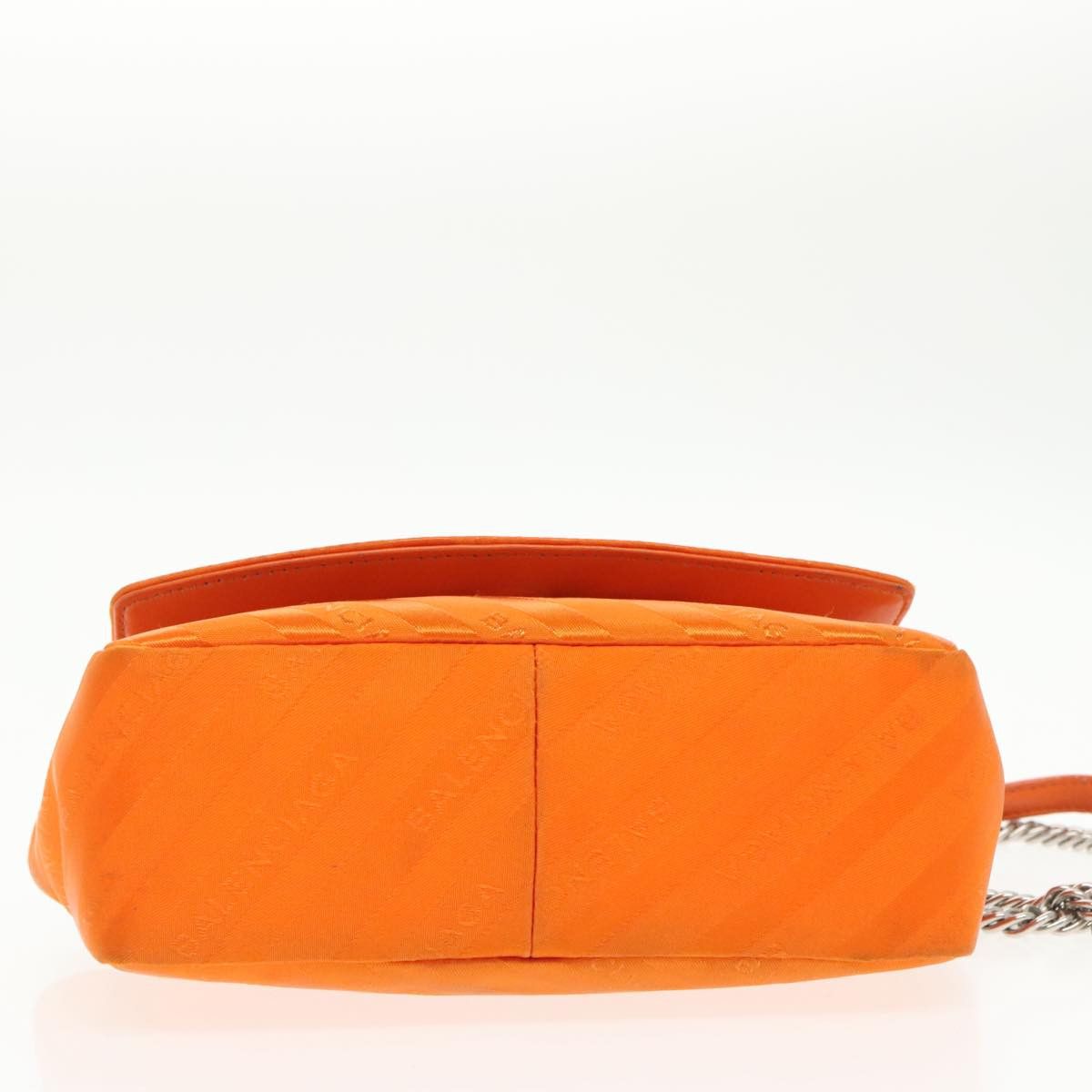 Balenciaga Bb Chaine Orange Synthetic Shoulder Bag (Pre-Owned) Size ONE SIZE - 19 Thumbnail