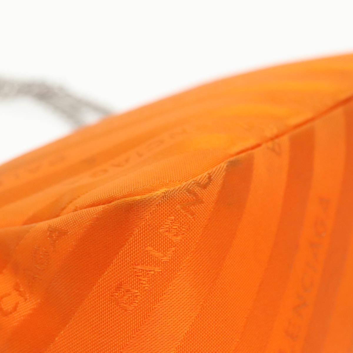 Balenciaga Bb Chaine Orange Synthetic Shoulder Bag (Pre-Owned) Size ONE SIZE - 9 Thumbnail