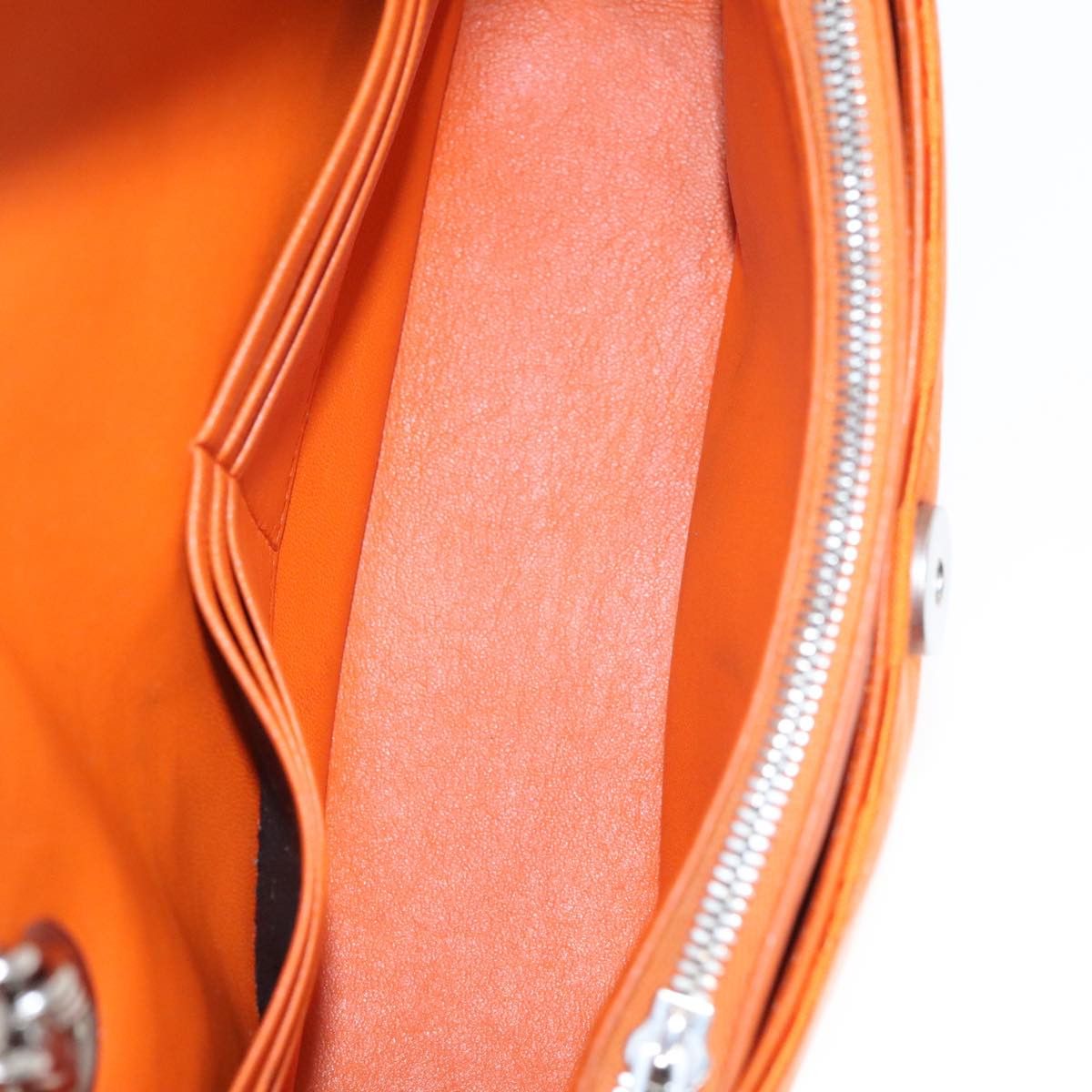 Balenciaga Bb Chaine Orange Synthetic Shoulder Bag (Pre-Owned) Size ONE SIZE - 12 Thumbnail