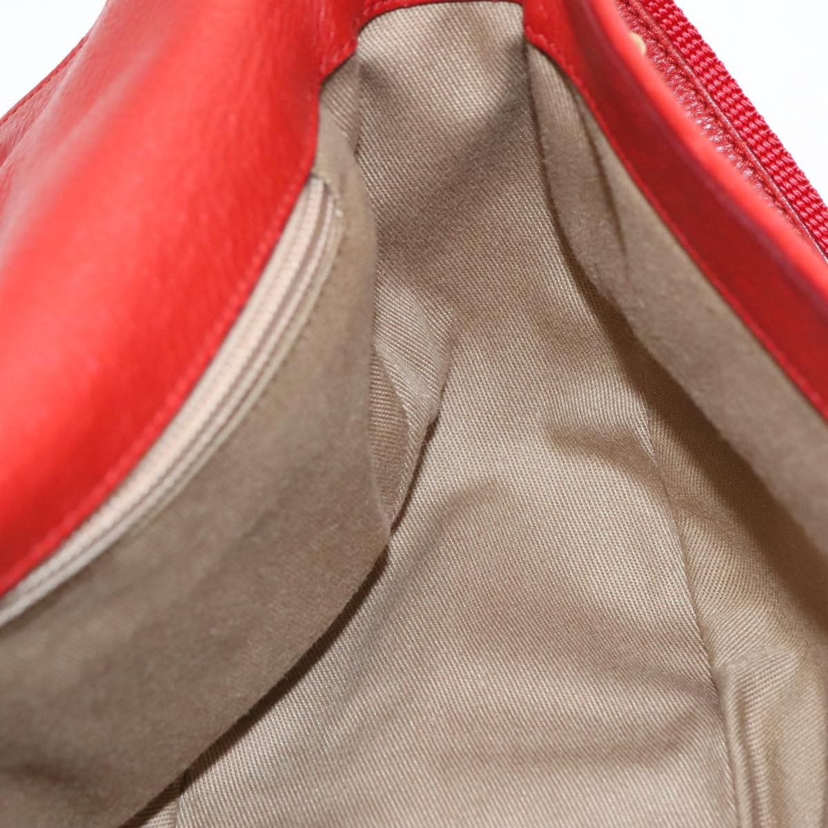 Salvatore Ferragamo Red Leather Shoulder Bag (Pre-Owned) Size ONE SIZE - 17 Thumbnail