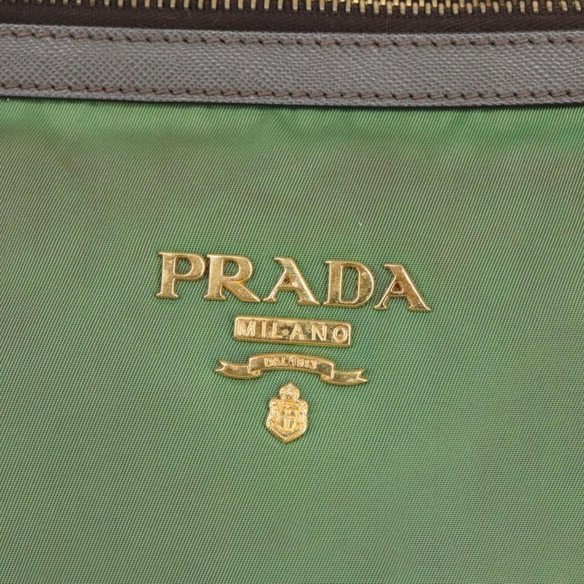 Prada Green Synthetic Tote Bag (Pre-Owned) Size ONE SIZE - 20 Thumbnail