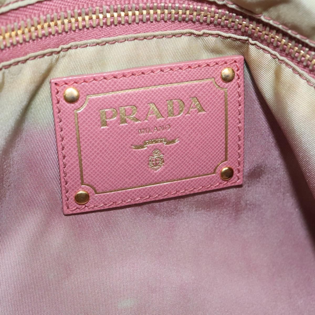 Prada Green Synthetic Tote Bag (Pre-Owned) Size ONE SIZE - 8 Thumbnail