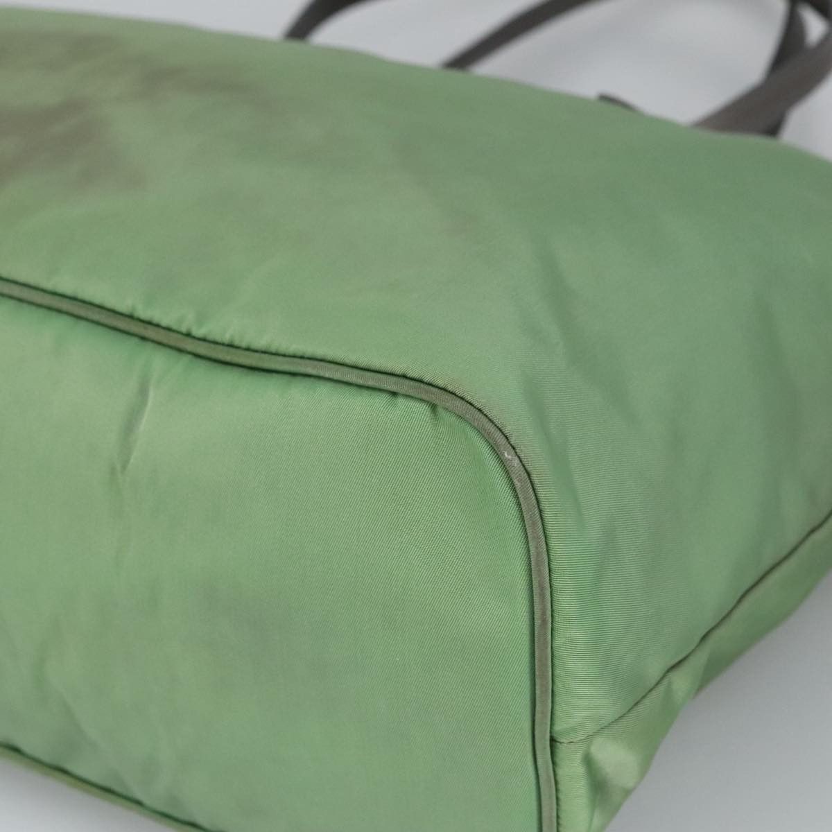Prada Green Synthetic Tote Bag (Pre-Owned) Size ONE SIZE - 17 Thumbnail