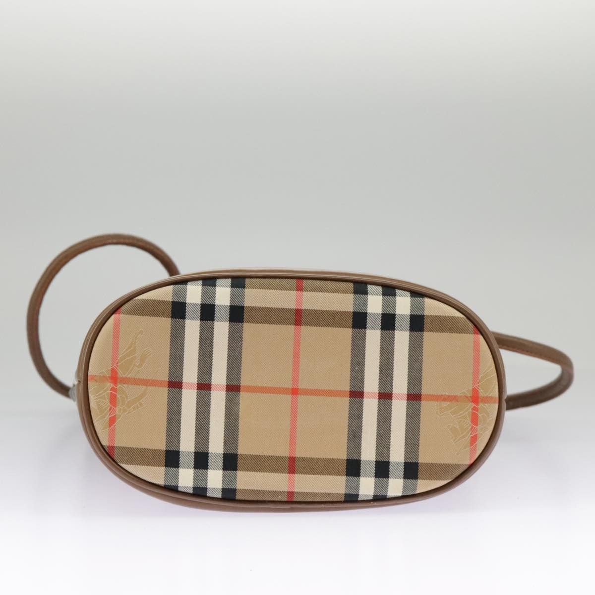 Burberry Nova Check Beige Canvas Shoulder Bag (Pre-Owned) Size ONE SIZE - 17 Thumbnail