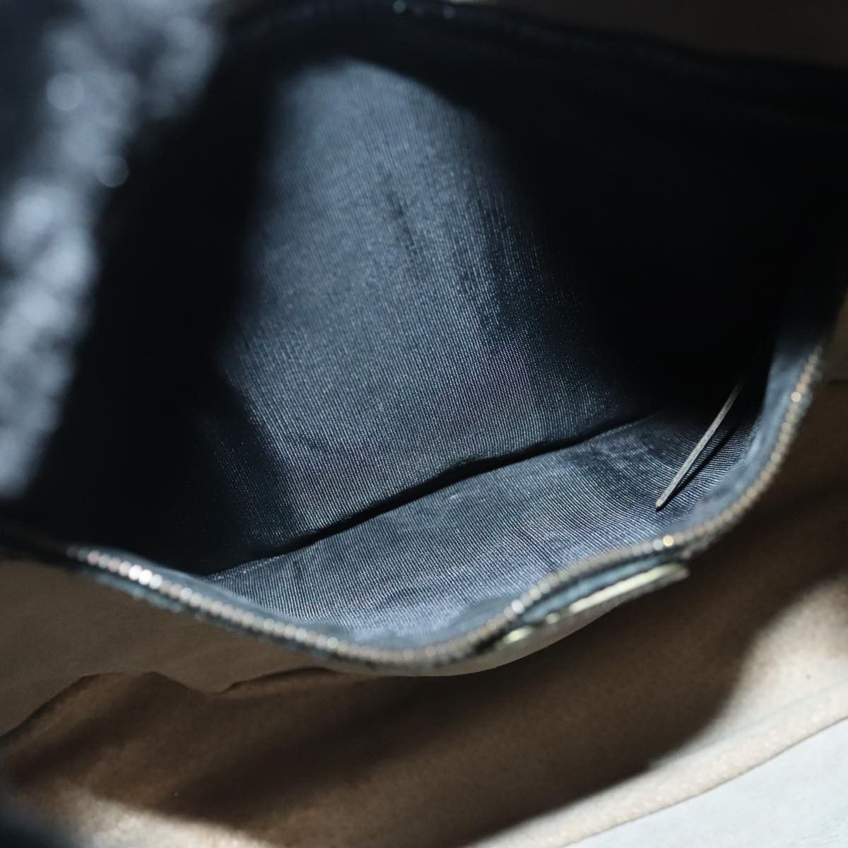 Fendi Black Canvas Handbag (Pre-Owned) Size ONE SIZE - 10 Thumbnail