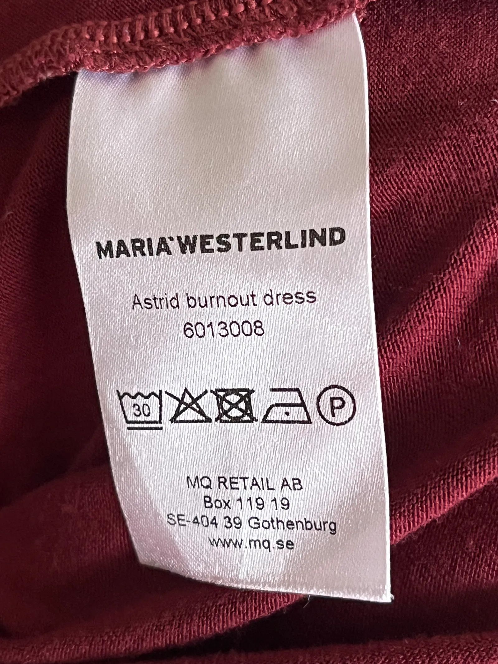 Westerlind Maria Westerlind Astrid burnout dress Dress Size XS / US 0-2 / IT 36-38 - 3 Thumbnail