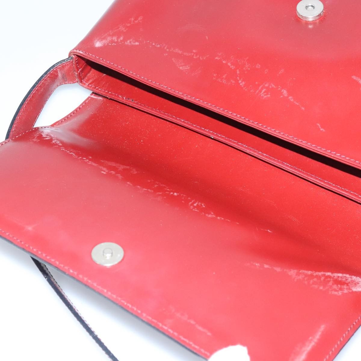Burberry Red Leather Shoulder Bag (Pre-Owned) Size ONE SIZE - 15 Thumbnail